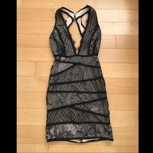 Bebe lace dress